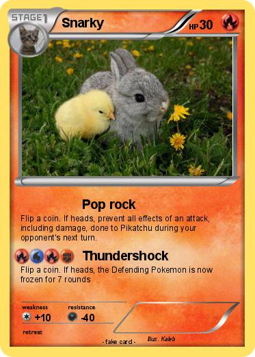 Pokemon Snarky
