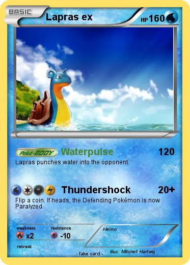 Pokemon Lapras ex