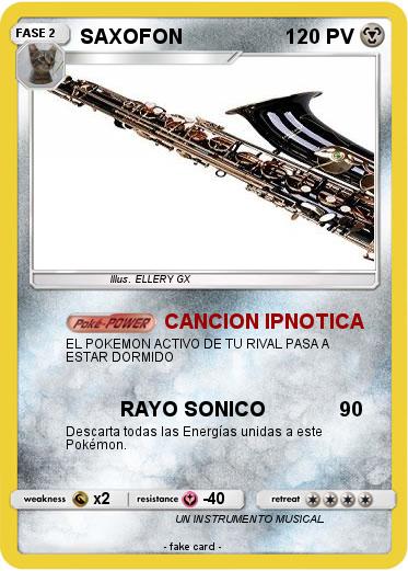 Pokemon SAXOFON
