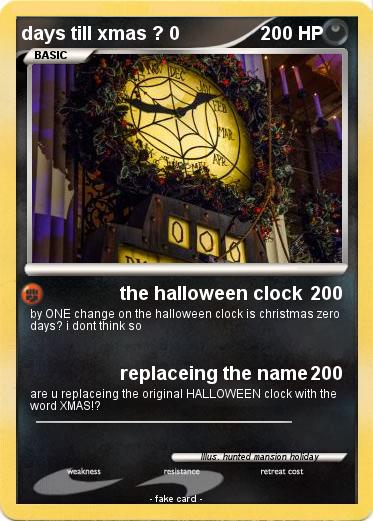 Pokemon days till xmas ? 0