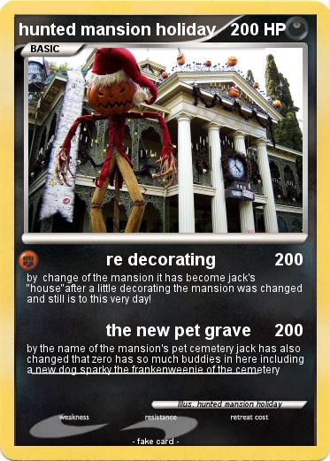 Pokemon hunted mansion holiday