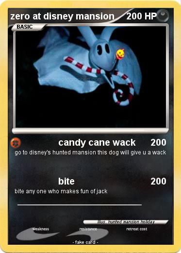 Pokemon zero at disney mansion