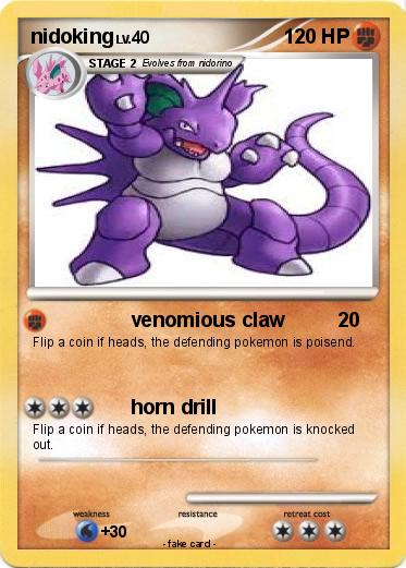 Pokemon nidoking