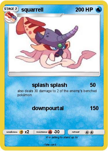 Pokemon squarrell