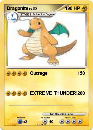 Pokemon Dragonite