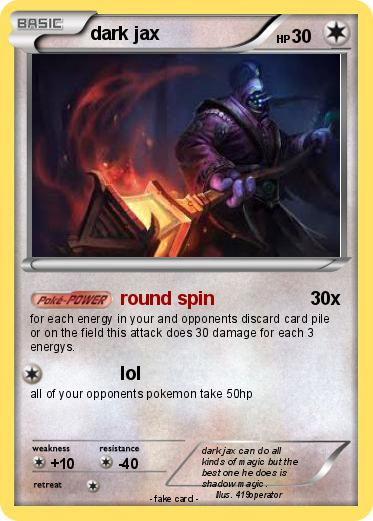 Pokemon dark jax