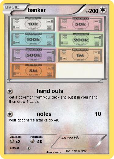 Pokemon banker