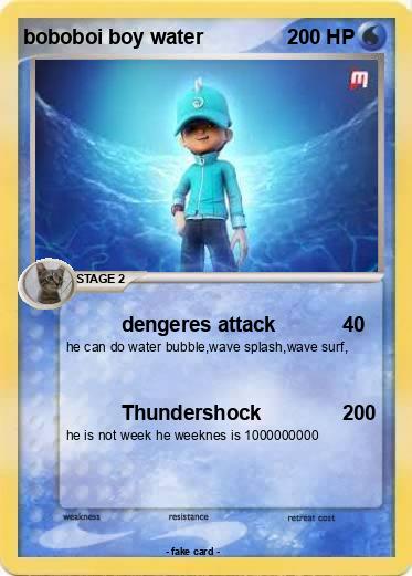 Pokemon boboboi boy water