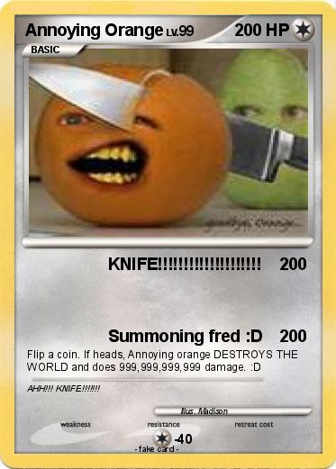 Pokemon Annoying Orange