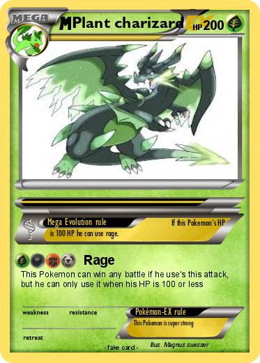 Pokemon Plant charizard