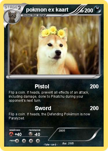 Pokemon pokmon ex kaart