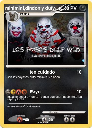 Pokemon minimini,dindon y dufy