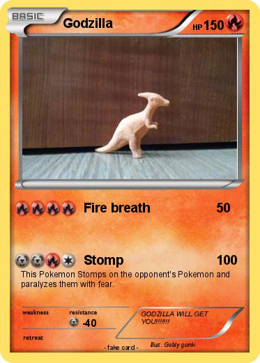 Pokemon Godzilla