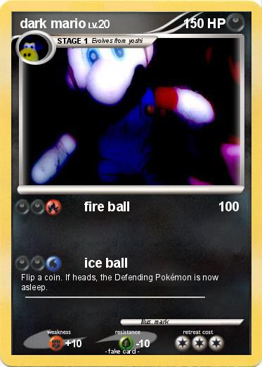 Pokemon dark mario