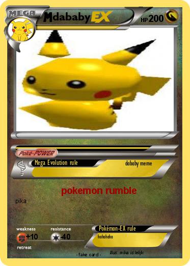 Pokemon dababy
