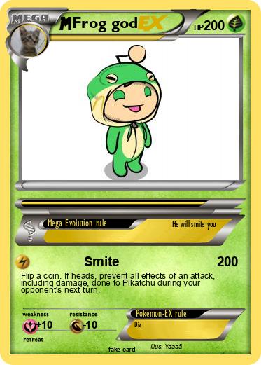 Pokemon Frog god