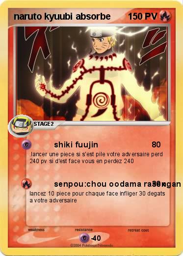 Pokemon naruto kyuubi absorbe