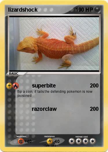 Pokemon lizardshock