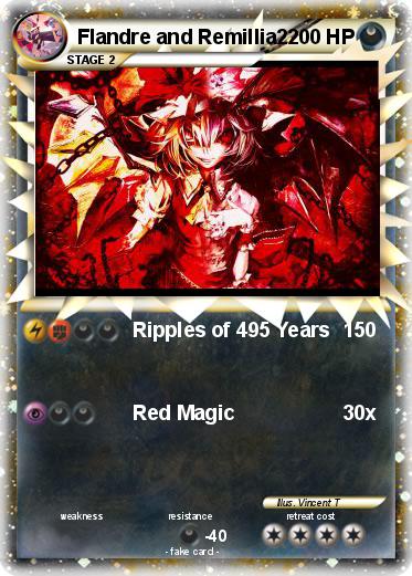 Pokemon Flandre and Remillia2