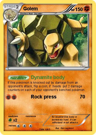 Pokemon Golem
