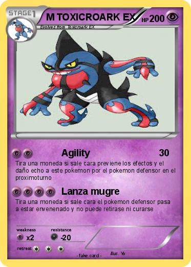 Pokemon M TOXICROARK EX