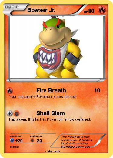 Pokemon Bowser Jr.