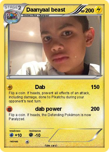Pokemon Daanyaal beast