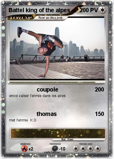 Pokemon Battel king of the alpes