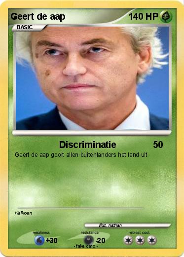 Pokemon Geert de aap