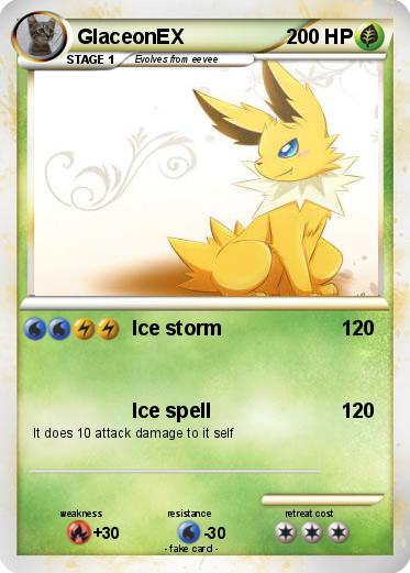 Pokemon GlaceonEX