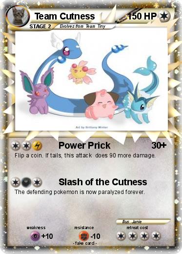Pokemon Team Cutness