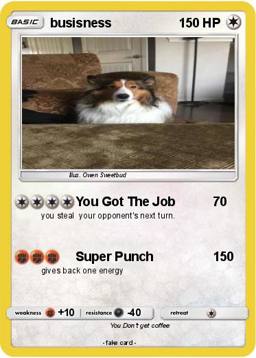 Pokemon busisness