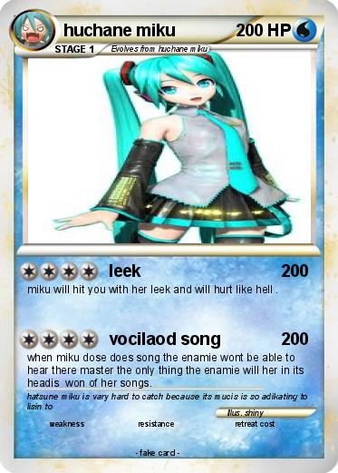 Pokemon huchane miku