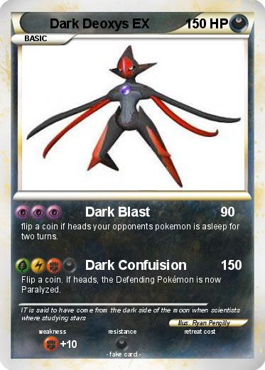 Pokemon Dark Deoxys EX