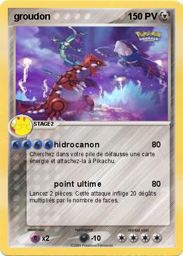 Pokemon groudon
