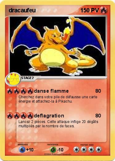 Pokemon dracaufeu