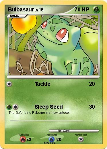 Pokemon Bulbasaur