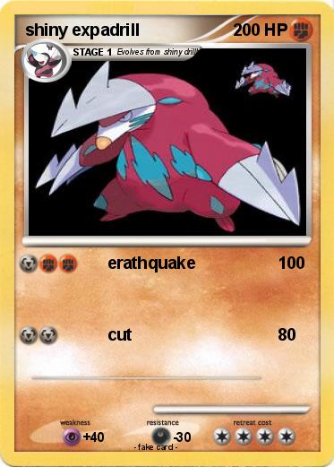 Pokemon shiny expadrill
