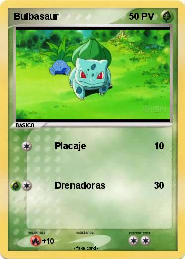 Pokemon Bulbasaur