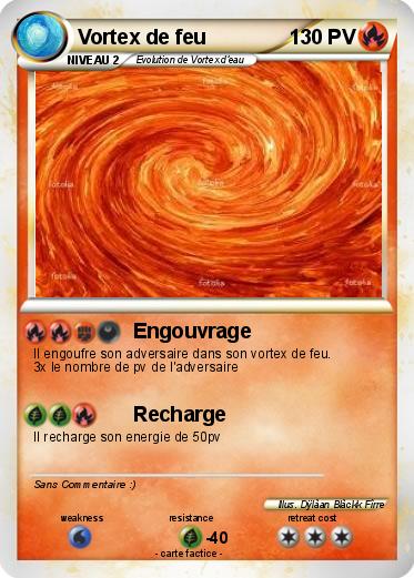 Pokemon Vortex de feu