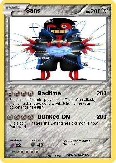 Pokemon Sans