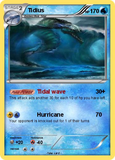 Pokemon Tidius