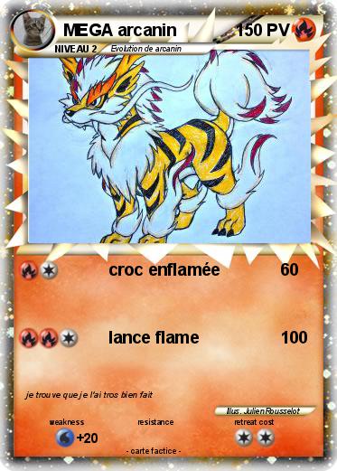 Pokemon MEGA arcanin