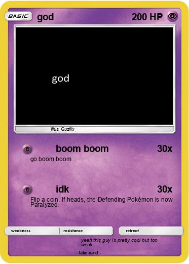 Pokemon god