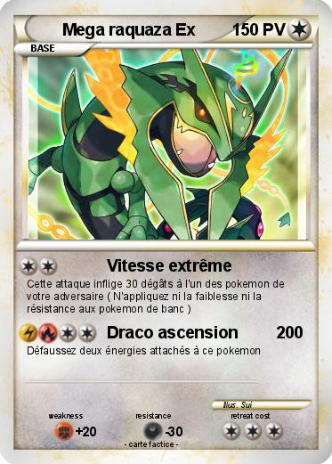 Pokemon Mega raquaza Ex