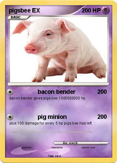 Pokemon pigsbee EX