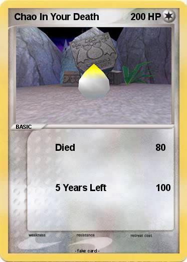 Pokemon Chao In Your Death