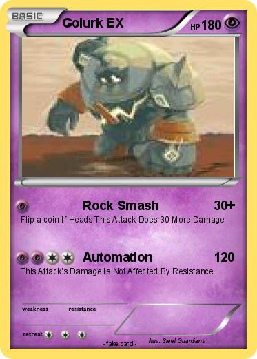 Pokemon Golurk EX