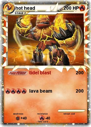 Pokemon hot head
