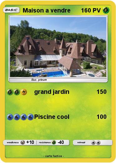 Pokemon Maison a vendre